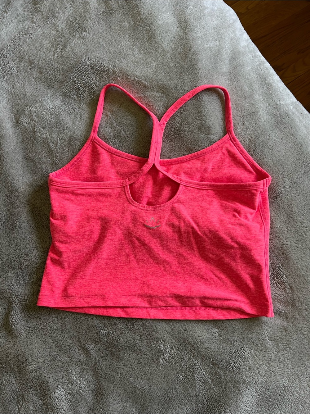 Beyond Yoga Hot Pink Space Dye Crop Tank Medium